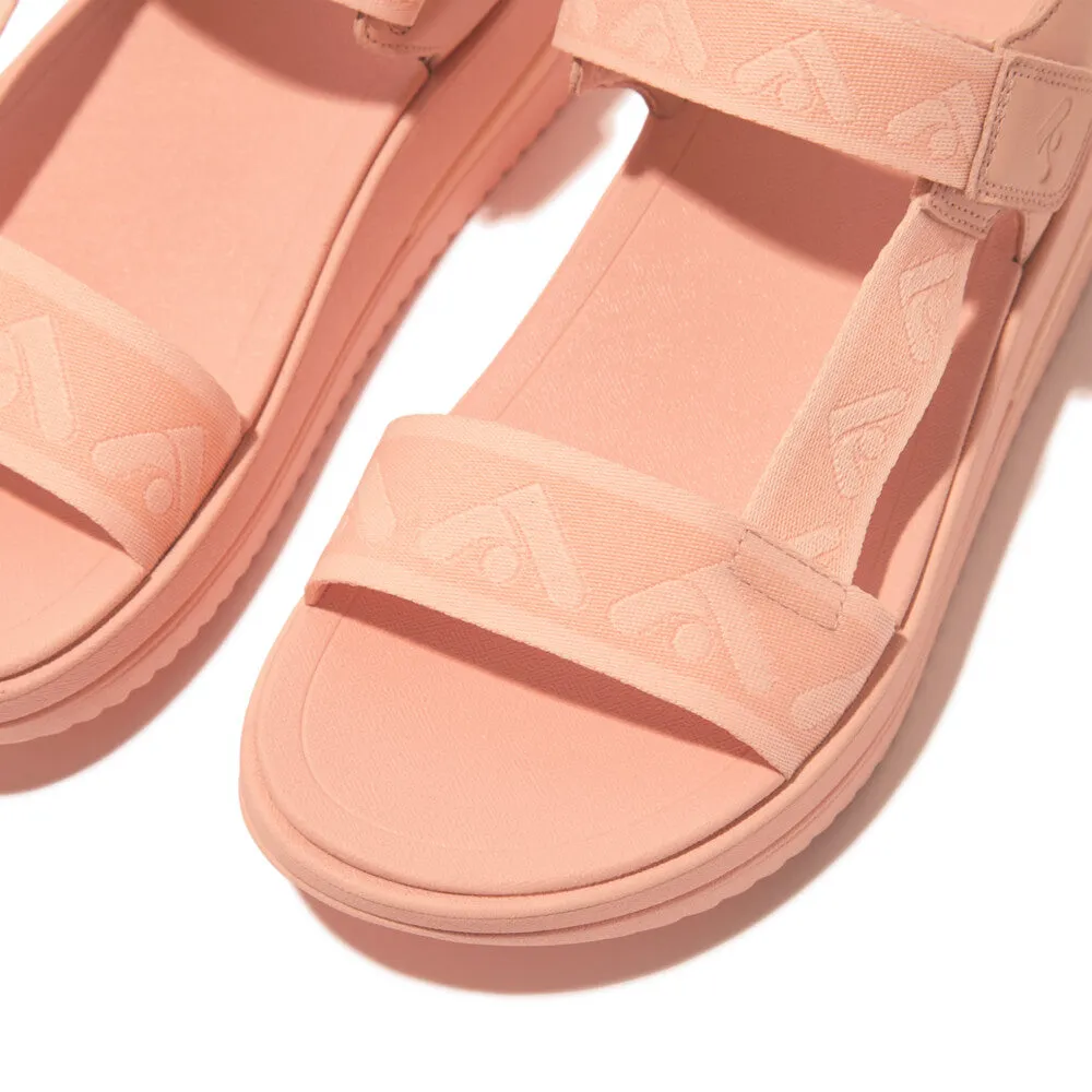 Fitflop Surff Webbing Back Strap Sandals Blushy