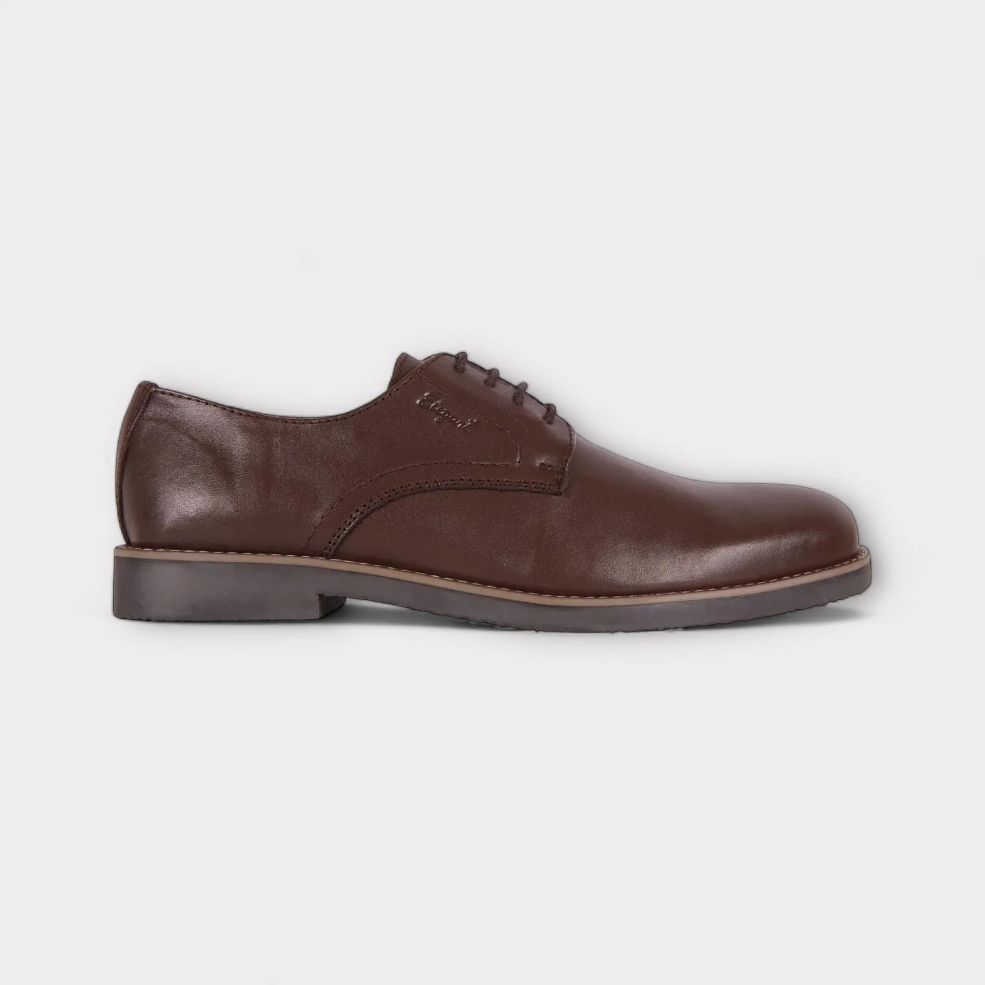 Parkway Dress Oxford - Brown