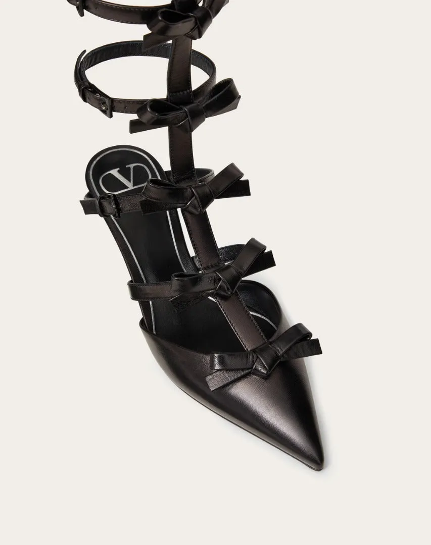 VALENTINO GARAVANI - French Bows Ankle Strap Sandals