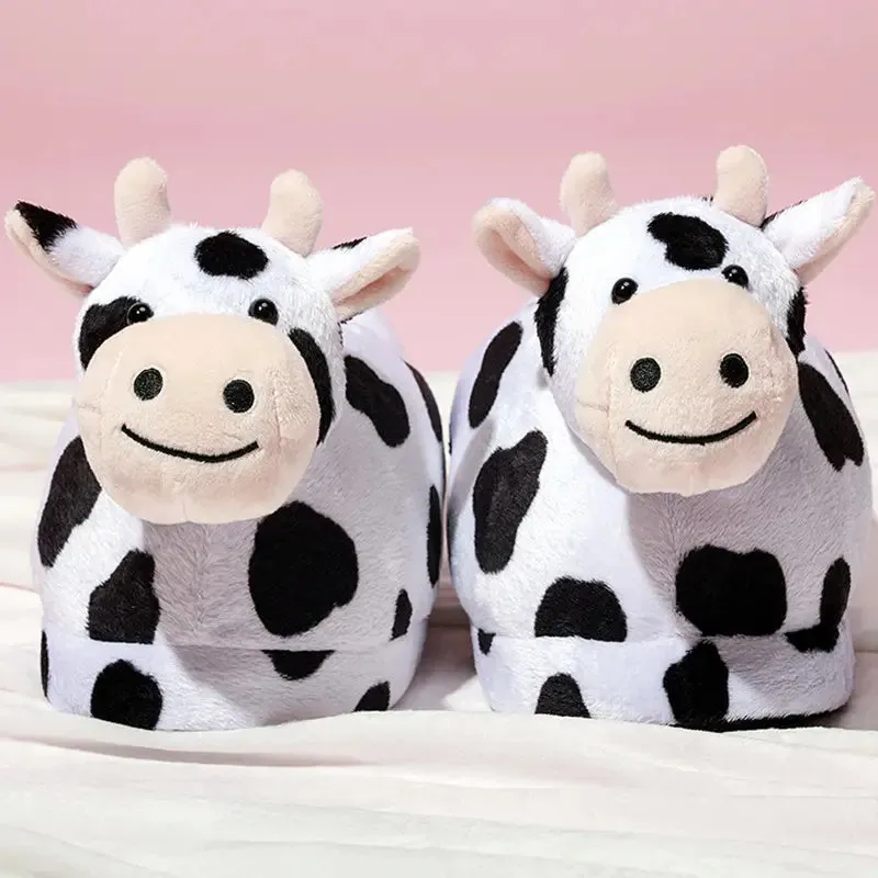 Winter Warm Cartoon Animal Slippers